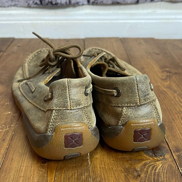 Twisted X Women's Boat Shoe Driving Moc WDM0003 size 7.5 m - Picture 4 of 8